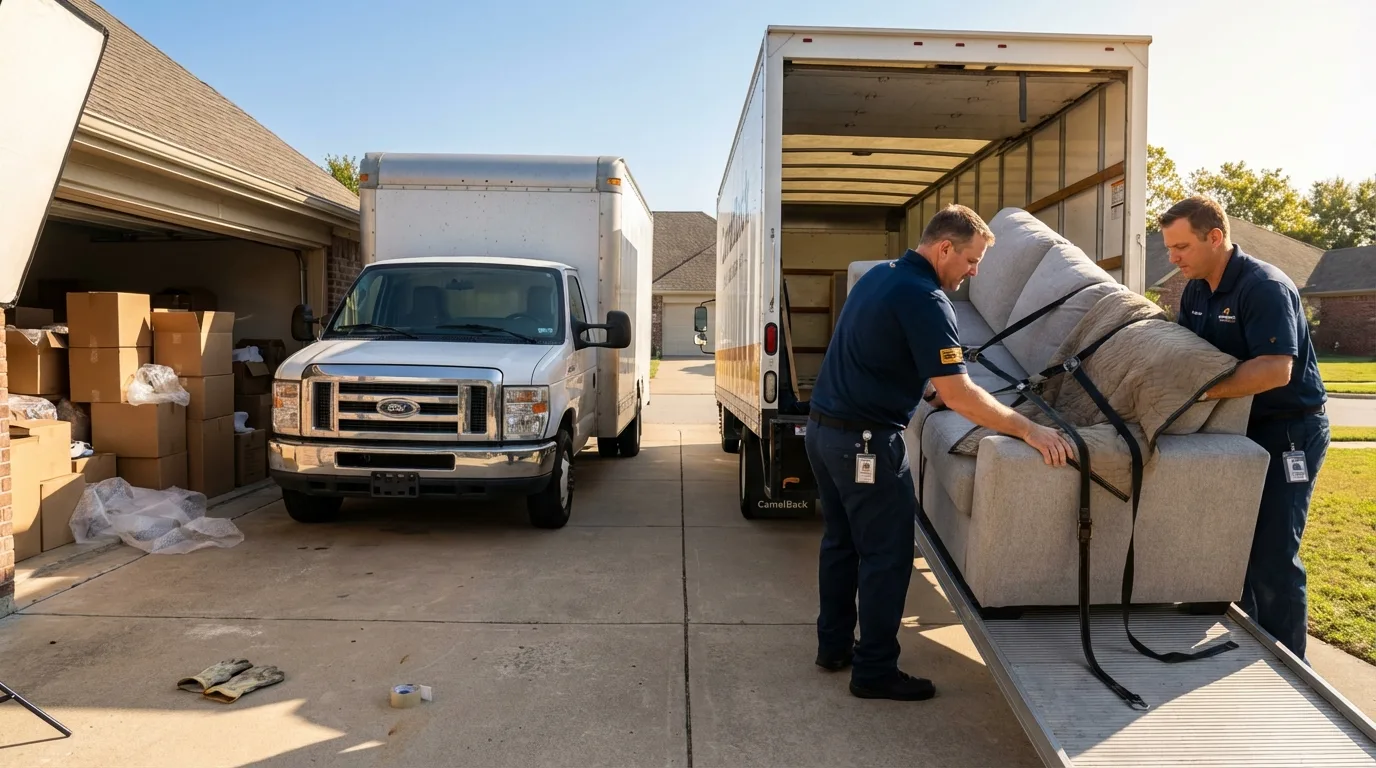 DIY truck vs professional crew comparison in Schererville